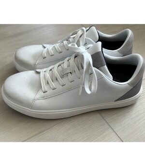 Vessi Soho Sneakers Womens 9 White Waterproof Knit Lace Up Casual Shoes
Leather